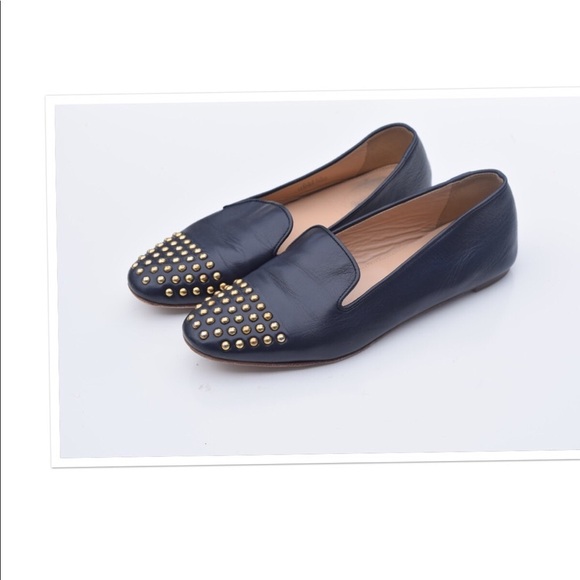 J. Crew studded loafers - Picture 1 of 7